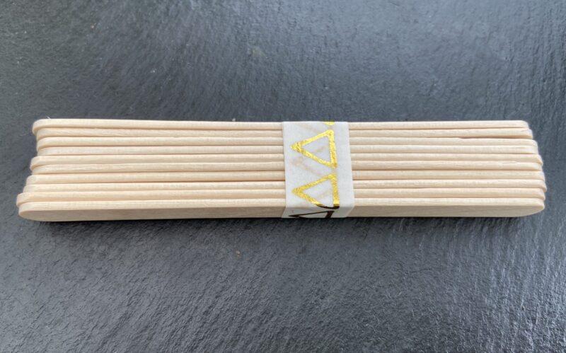 Schmale Pflanzschilder aus Holz (10 Stück)