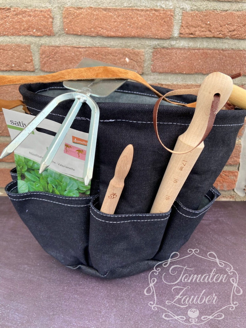 Denim Gartenwerkzeugtasche