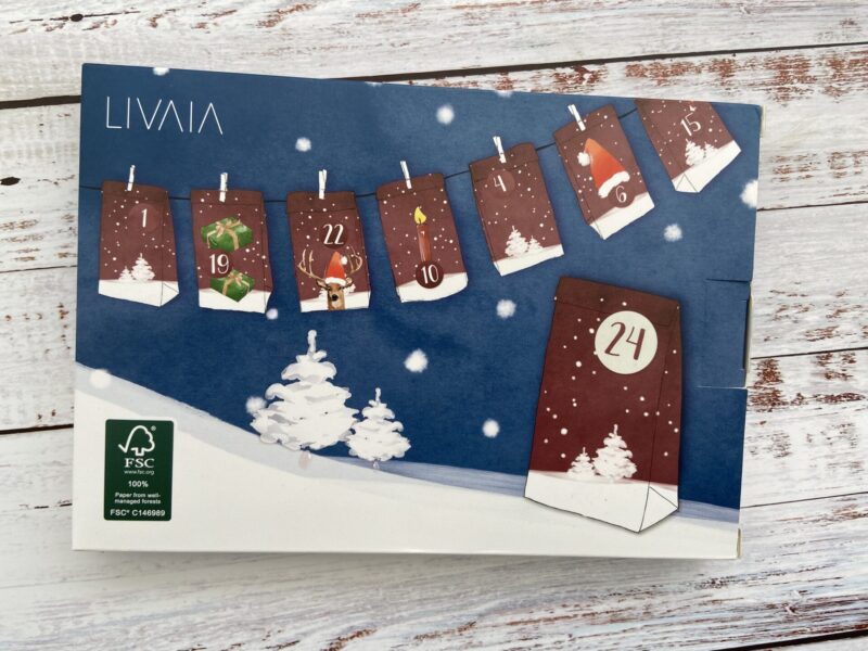 Adventskalender zum Selbstbefüllen (Livaia)