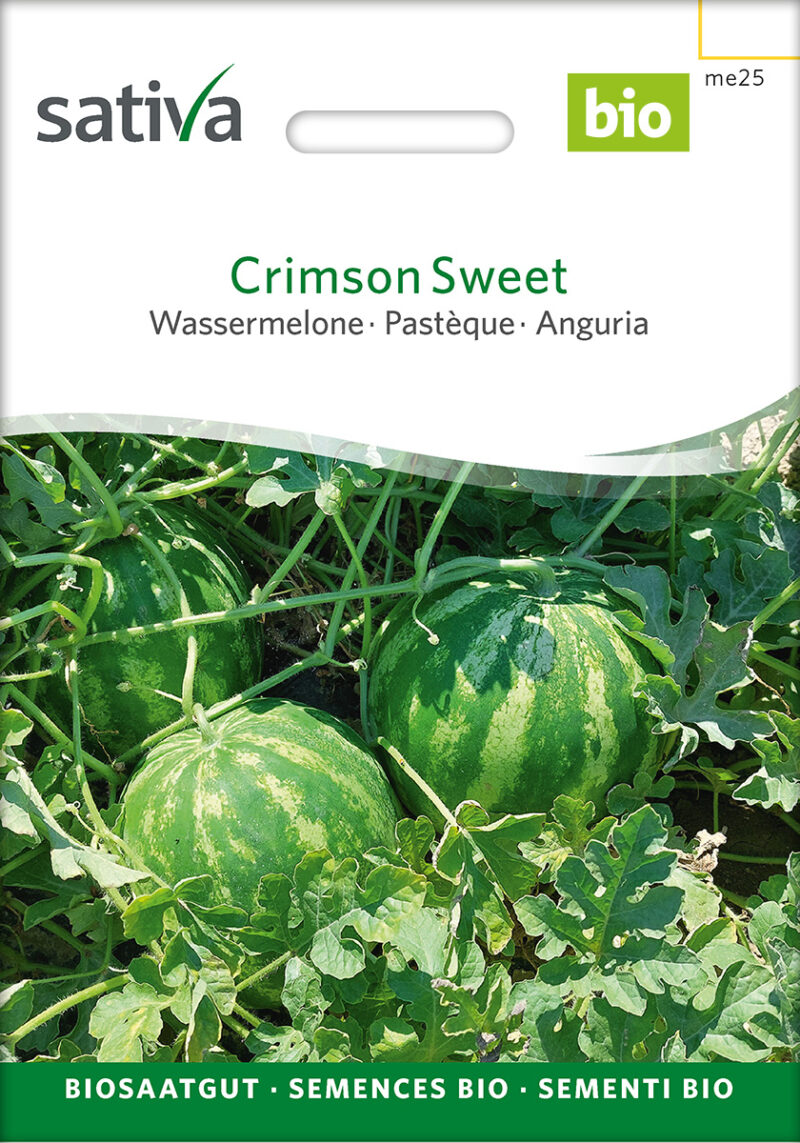 Bio-Saatgut Wassermelone Crimson Sweet