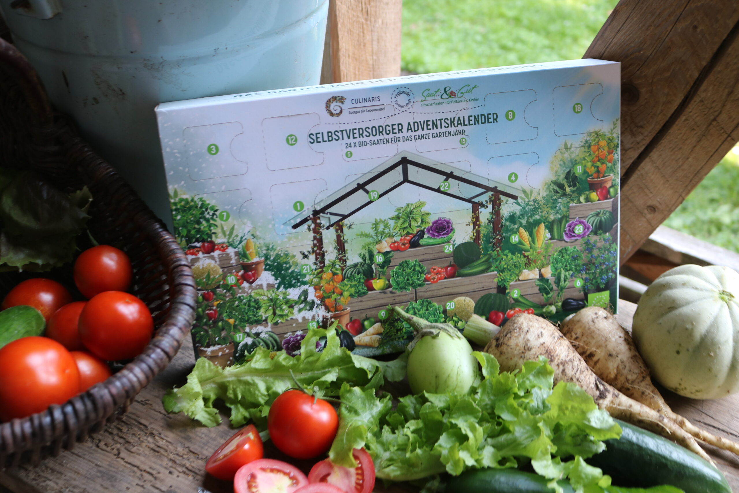 Bio-Saatgut Adventskalender "Selbstversorger" von Culinaris – Bild 3